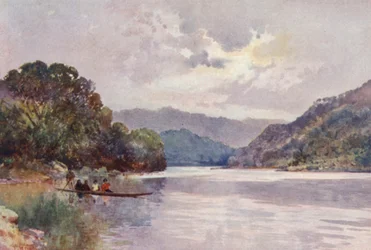 Neuseeland: Morgen am Wanganui-Fluss