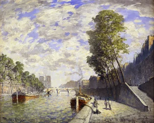 Le Quai des Grands-Augustine, Paris