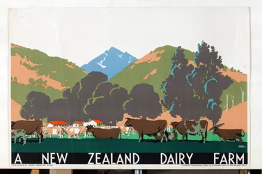 Eine neuseeländische Molkerei, aus der Serie 
