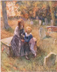 "Verlass uns nicht, Nell, obwohl der Himmel hell ist. Verlass uns nicht!", ca. 1920