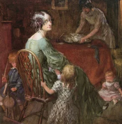 Mrs. Micawber und Familie