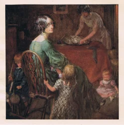 Mrs Micawber und Familie