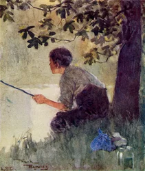 Frieden, Illustration von Frank Reynolds aus 