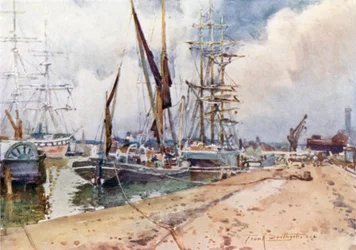 Hafen von Ipswich