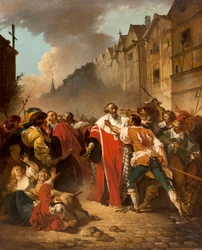 Präsident Mole von Aufständischen misshandelt, 1778-79