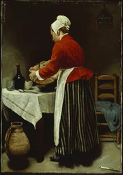 Das Dienstmädchen, ca. 1875