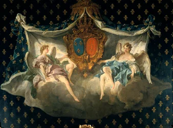 Allegorie von Frankreich und Navarra, 1740