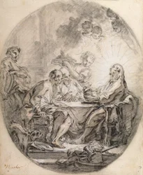 Pilger in Emmaus, 1750er-1760er Jahre