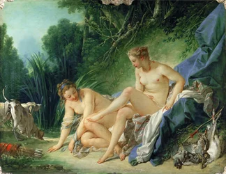 Diana nach dem Bade