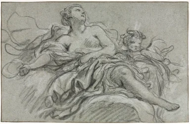 Venus und Amor, zweites oder drittes Viertel des 18. Jahrhunderts