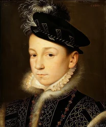 König Karl IX. von Frankreich (1550-1574), Brustbild