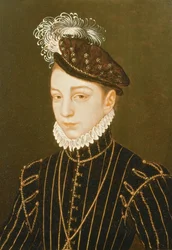 Porträt von Karl IX. (verwandt mit einer Zeichnung in der Eremitage, St. Petersburg)
