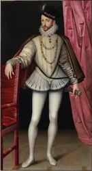 Porträt von König Karl IX. von Frankreich 1550-1574, ca. 1570