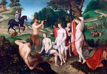 Das Bad der Diana, um 1510