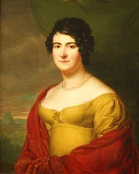 Porträt von Henriette Rose Peronne de Sercey