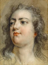 Kopf von König Ludwig XV.