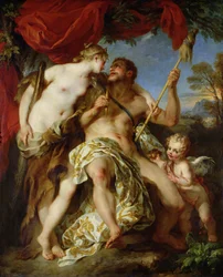 Herkules und Omphale, 1724