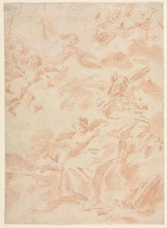 Die Stigmatisation des Heiligen Franziskus, erstes Drittel des 18. Jahrhunderts