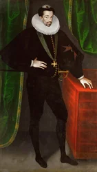 Porträt von Heinrich III. von Frankreich, König von Polen und Großherzog von Litauen