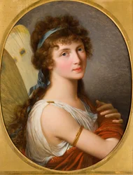 Porträt von Lady Charlemont als Psyche