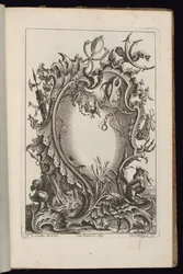 Kartusche mit Merkurstab, Buch der unregelmäßigen Kartuschen