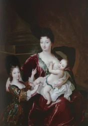 Herzog der Bretagne und Herzog von Anjou als Kinder von F de Troy