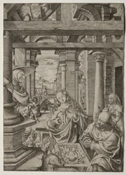 Anbetung der Hirten, um 1522-1525
