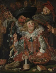 Lustige Leute an Fastnacht, ca. 1616-17