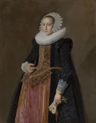Porträt von Aletta Hanemans (1606-1653)