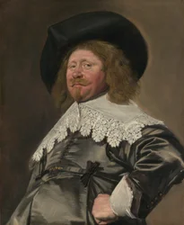Porträt eines Mannes, möglicherweise Nicolaes Pietersz Duyst van Voorhout, ca. 1636-38