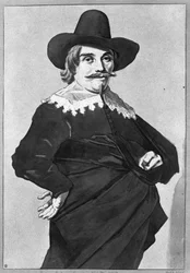 Stehender Mann