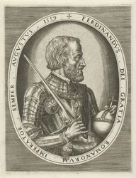 Porträt von Ferdinand I. von Habsburg, deutscher Kaiser