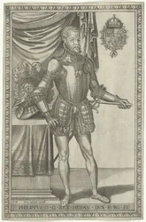Porträt von König Philipp II. von Spanien