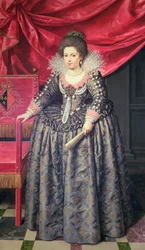 Porträt von Elisabeth von Frankreich (1602-44), Tochter von Heinrich IV. und Maria de