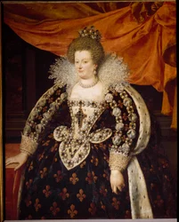 Porträt von Maria de’ Medici (1573 - 1642), Gemahlin Heinrichs IV. und Mutter Ludwigs XIII.