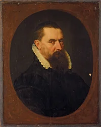 Porträt eines bärtigen Gentlemans, 1574