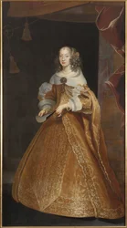 Porträt von Prinzessin Eleonora Gonzaga von Mantua, Nevers und Rethel, Kaiserin des Heiligen Römischen Reiches