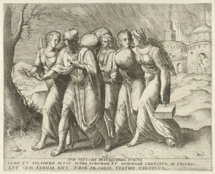 Lot verlässt Sodom
