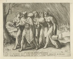 Lot verlässt Sodom