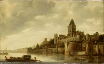 Ansicht des Valkhofs in Nijmegen