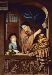 Der Kastanien- und Kipperseller, 1722