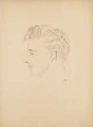 Porträtstudie Franz Barwig der Jüngere