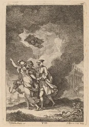 Bei der Ankunft in Rom: Tafel 7