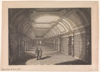 Bibliothek der Abtei von Sainte-Geneviève in Paris