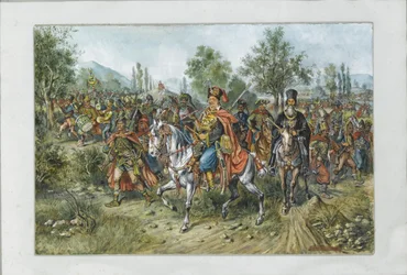 Franz Freiherr von der Trenck und sein Regiment, 1903