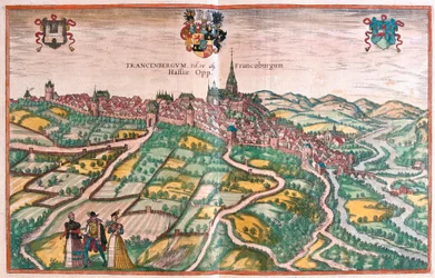Frankenberg, Niederlande (Gravur)