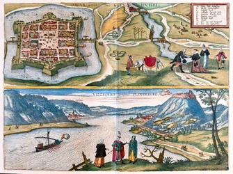 Neuhäusel, Slowakei und Visegrád, Ungarn