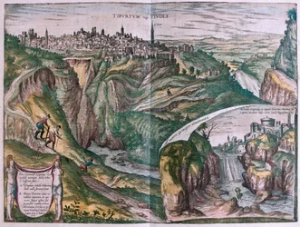 Tivoli, Italien (Gravur)