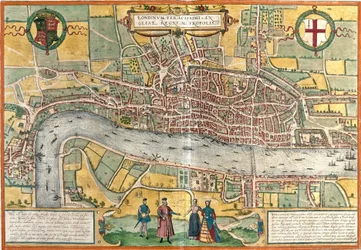 Ansicht von London, England