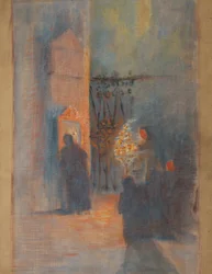 Andacht in der Kirche